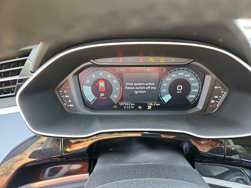 2022 Audi Q3 VIN WA1AECF33N1009781 COPART salvage auction — FRONT END, ON - PERMIT SALVAGE, sold $275 on 2026-07-23 (photo 9)