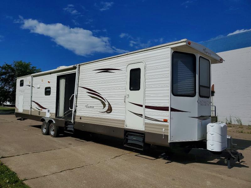 2014 Forrest river Recreational vehicle (rv) VIN 5ZT2CA4B7ET004603 COPART salvage auction — HAIL, IL - SALVAGE CERTIFICATE, sold $1,300 on 2026-07-23 (photo 1)