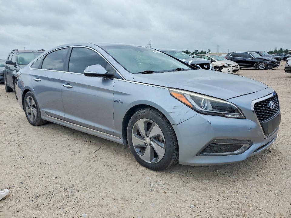 2016 Hyundai Sonata VIN KMHE54L29GA029847 COPART salvage auction — SIDE, Tx - Certificate Of Title, sold $1,250 on 2026-07-24 (photo 4)