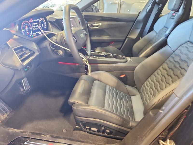 2025 Audi Rs e-tron gt VIN WAUG9BFW6S7001012 COPART salvage auction — FRONT END, WI - CERT OF TITLE-SALVAGE VEHICLE, sold $36,500 on 2026-09-14 (photo 7)