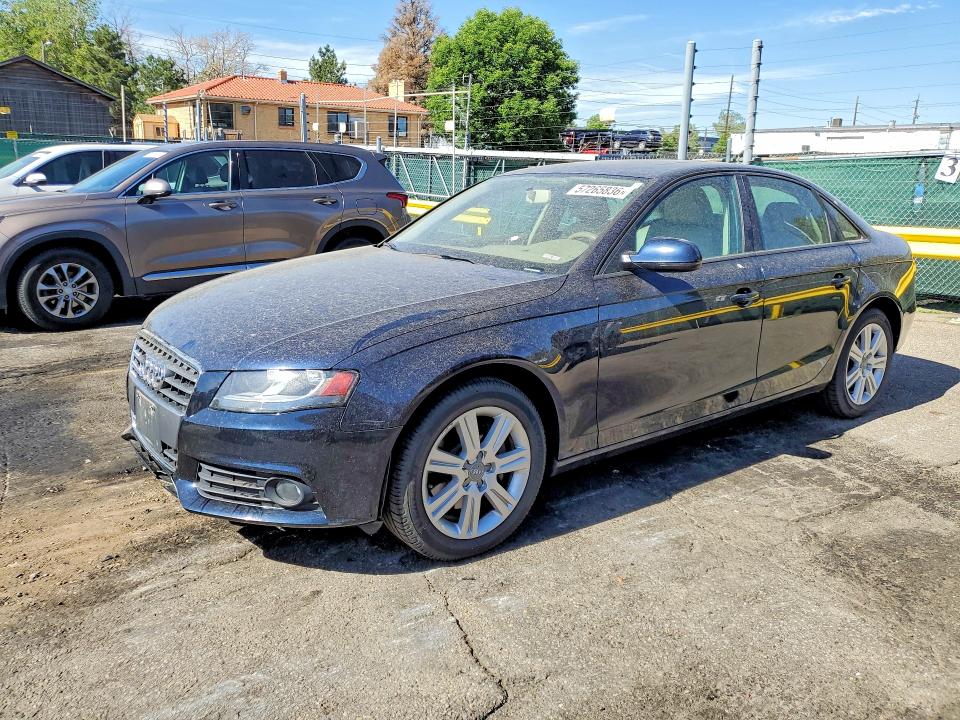 2011 Audi A4 VIN WAUBFAFL2BN014032 COPART salvage auction — MECHANICAL, Co - Dis/Dlr/Exp Only Clean Title, sold $450 on 2026-07-21 (photo 1)