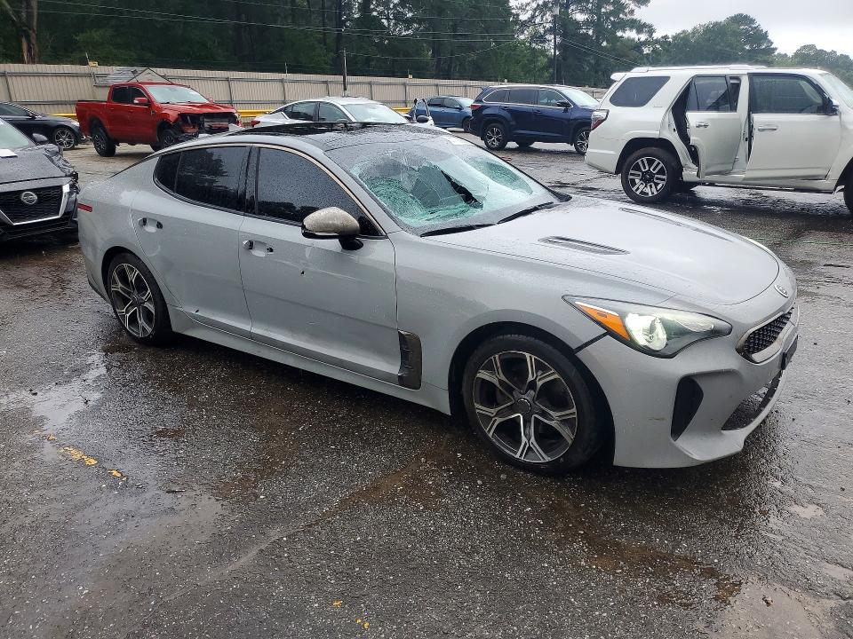 2021 Kia Stinger VIN KNAE15LA6M6095488 COPART salvage auction — VANDALISM, AL - CERT OF TITLE-SALVAGE TITLE, sold $4,000 on 2026-07-27 (photo 4)