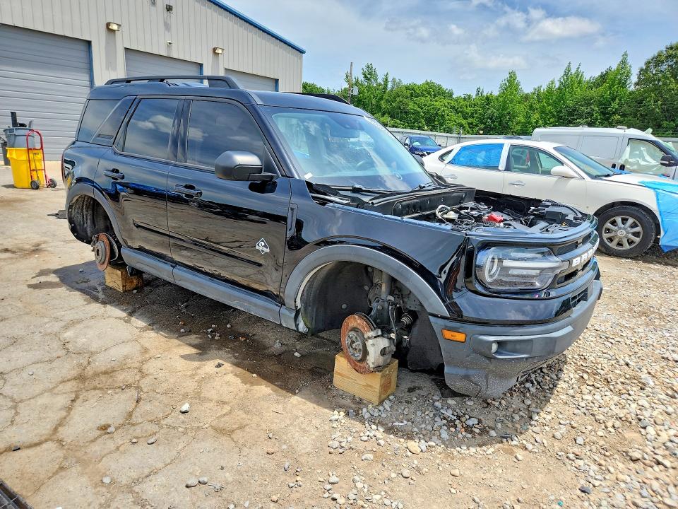 2021 Ford Bronco sport VIN 3FMCR9C68MRB18547 COPART salvage auction — FRONT END, TN - CERTIFICATE OF TITLE, sold $4,000 on 2026-07-09 (photo 4)