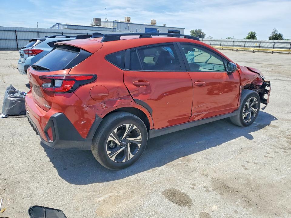 2024 Subaru Xv VIN JF2GUADC8RH863979 COPART salvage auction — FRONT END, Ca - Salvage Certificate, sold $8,300 on 2026-07-06 (photo 3)