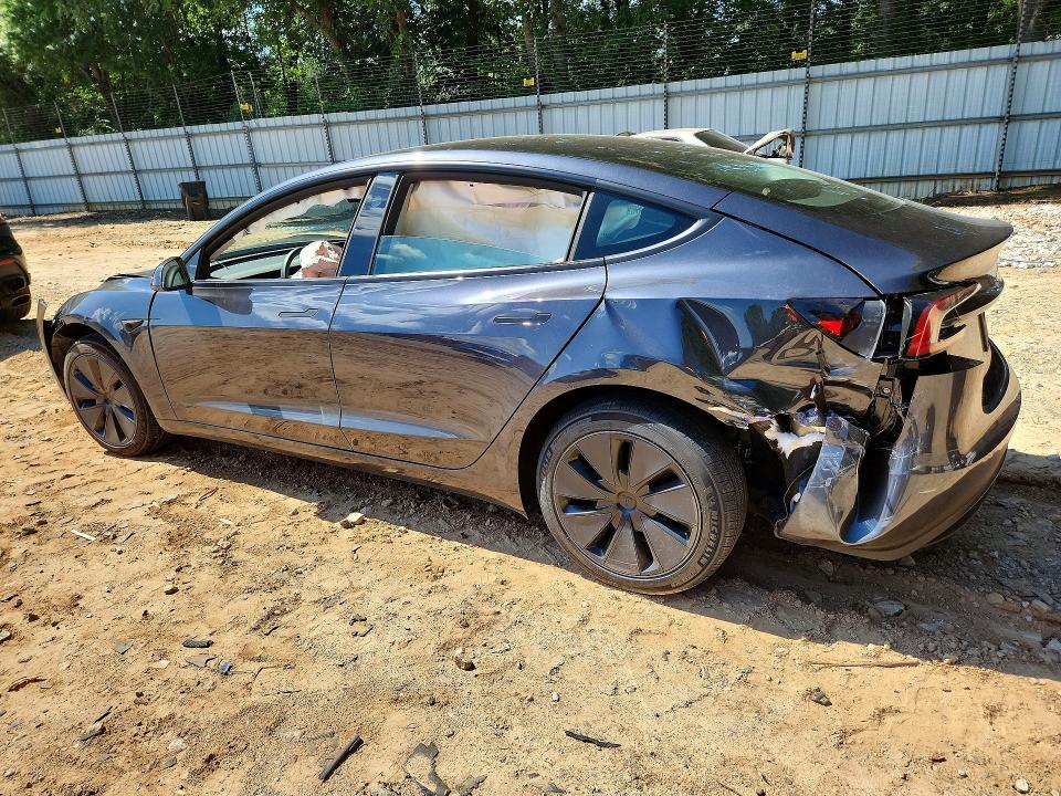 2026 Tesla Model 3 VIN 5YJ3E1EA6TF117142 COPART salvage auction — FRONT END, Ga - Cert Of Title-Salvage, sold $10,200 on 2026-07-10 (photo 2)