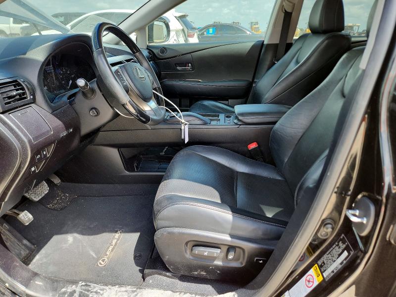 2014 Lexus Rx VIN 2T2ZK1BA2EC145840 COPART salvage auction — FRONT END, TX - SALVAGE VEHICLE TITLE, sold $8,000 on 2026-07-02 (photo 7)