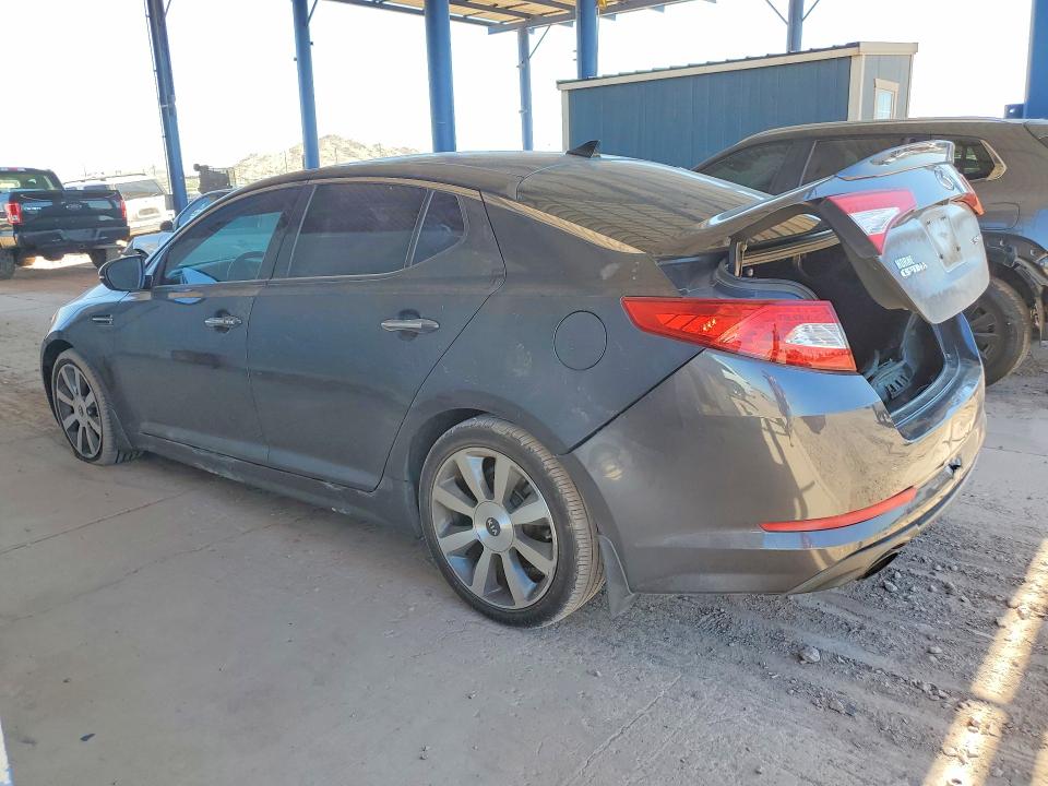 2011 Kia Optima VIN KNAGR4A64B5114214 COPART salvage auction — REAR END, Az - Cert Of Title - Salvage, sold $1,350 on 2026-07-07 (photo 2)