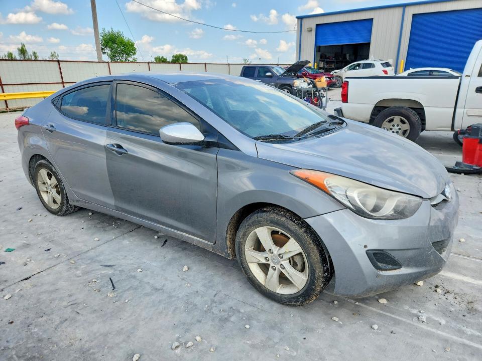 2013 Hyundai VIN KMHDH4AE4DU736381 COPART salvage auction — SIDE, Tx - Salvage Vehicle Title, sold $975 on 2026-07-31 (photo 4)