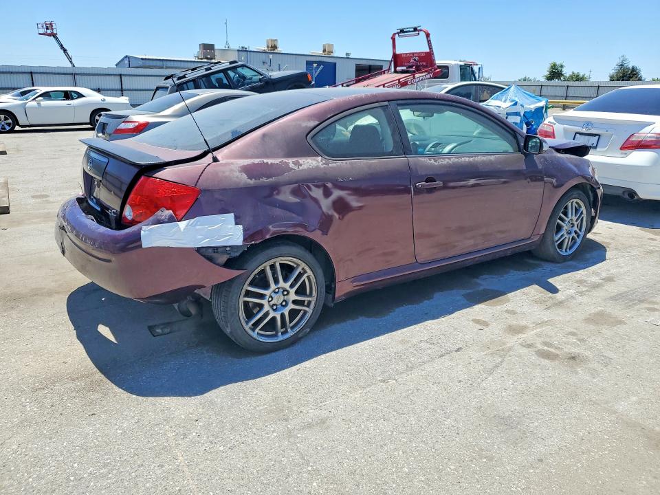 2007 Scion Tc VIN JTKDE177X70192204 COPART salvage auction — FRONT END, CA - SALVAGE CERTIFICATE, sold $275 on 2026-08-21 (photo 3)