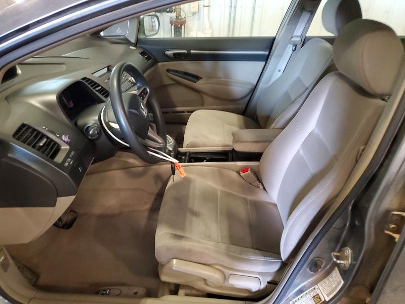 2009 Honda Civic VIN JHMFA36249S004361 COPART salvage auction — FRONT END, Ia - Cert Of Title-Salvage Title, sold $750 on 2026-07-13 (photo 7)