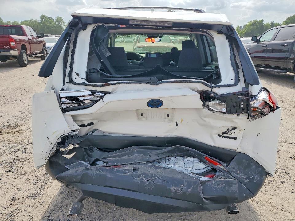 2024 Toyota Rav 4 VIN JTMRWRFV1RD246137 COPART salvage auction — REAR END, Tx - Salvage Vehicle Title, sold $8,000 on 2026-07-24 (photo 6)