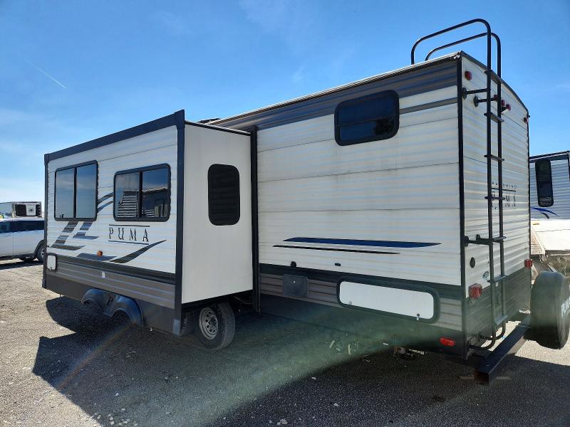 2021 Puma VIN 5ZT2PUTB9M4008801 COPART salvage auction — HAIL, IL - SALVAGE CERTIFICATE, sold $8,500 on 2026-08-10 (photo 3)