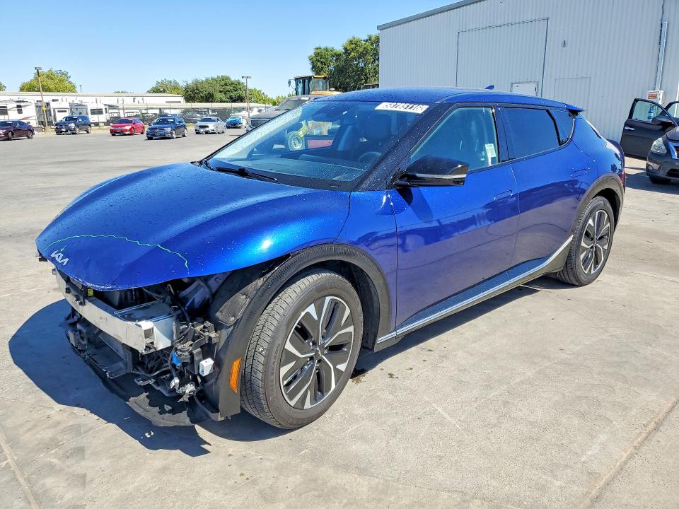 2024 Kia Ev6 VIN KNDC34LA8R5211611 COPART salvage auction — FRONT END, Ca - Certificate Of Title, sold $10,900 on 2026-07-08 (photo 1)