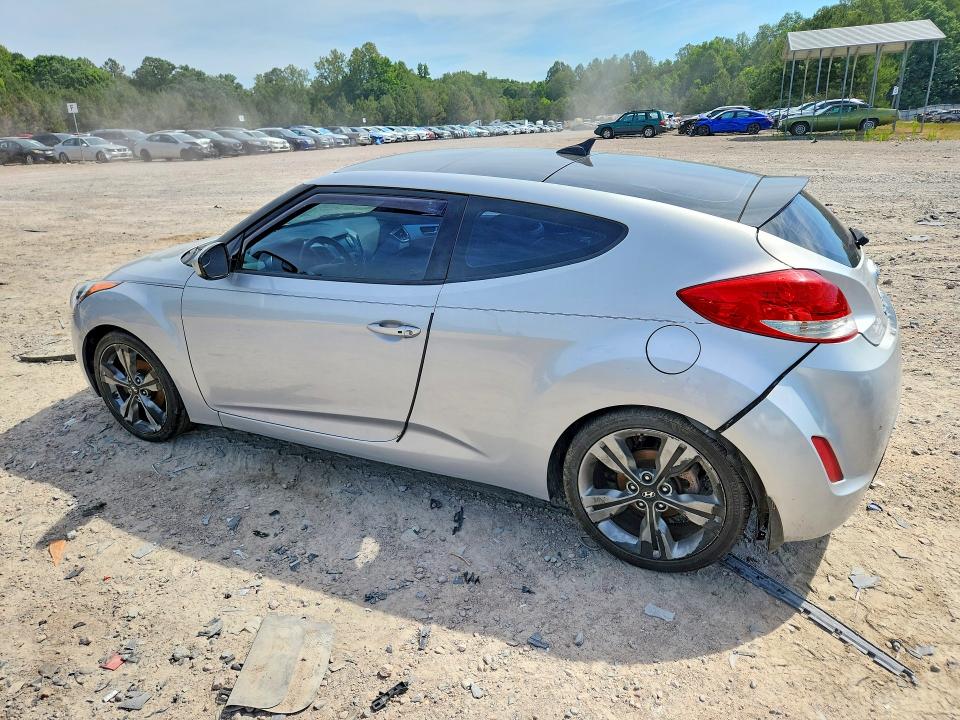 2016 Hyundai Veloster VIN KMHTC6AD9GU273008 COPART salvage auction — FRONT END, Va - Cert Of Title - Salvage, sold $1,150 on 2026-07-13 (photo 2)
