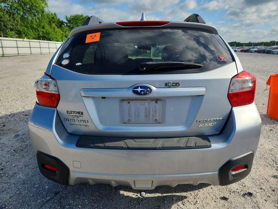 2017 Subaru Xv VIN JF2GPANC5HH227329 COPART salvage auction — ROLLOVER, Ar - Cert Of Title-Salvage, sold $200 on 2026-07-27 (photo 6)