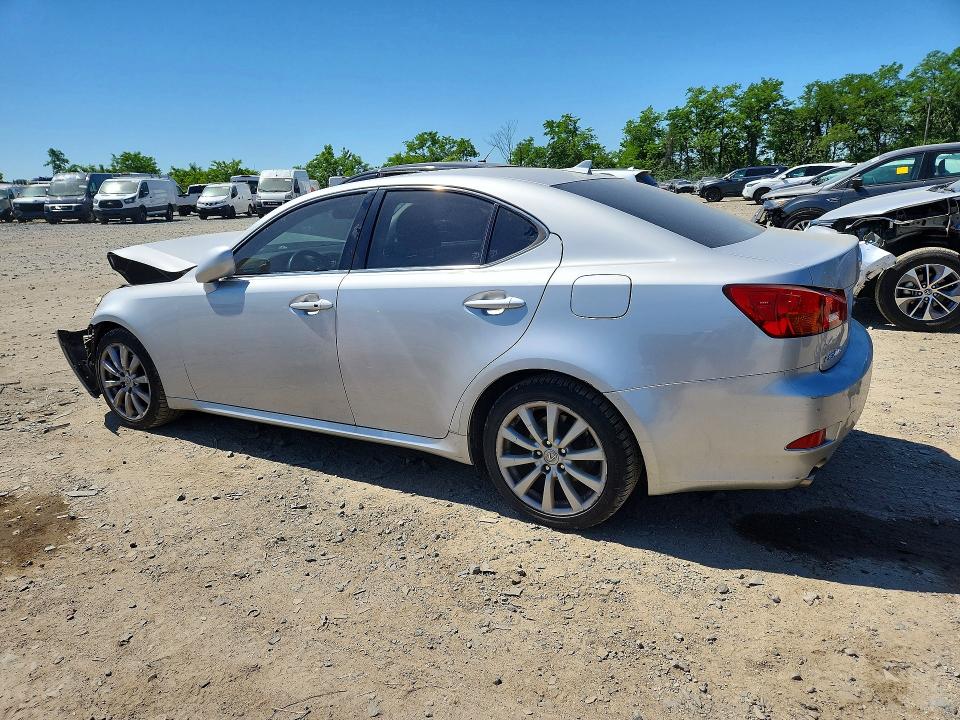 2007 Lexus Is 250 VIN JTHCK262372011521 COPART salvage auction — FRONT END, Md - Cert Of Salvage > 75% Damage, sold $1,300 on 2026-07-28 (photo 2)