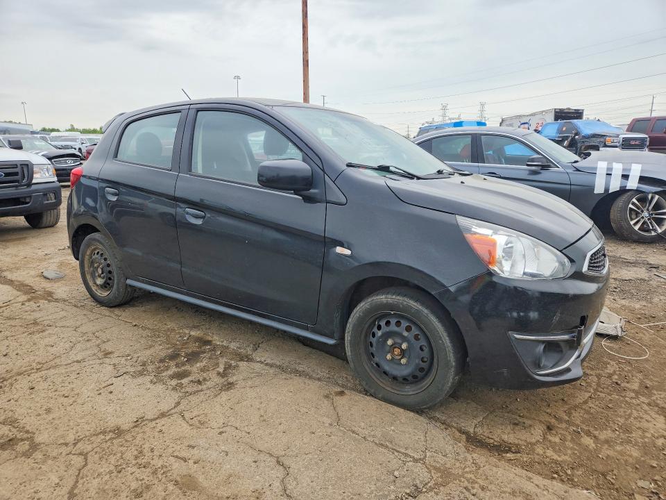 2020 Mitsubishi Mirage VIN ML32A3HJ9LH009521 COPART salvage auction — SIDE, OH - CERTIFICATE OF TITLE, sold $1,900 on 2026-07-31 (photo 4)