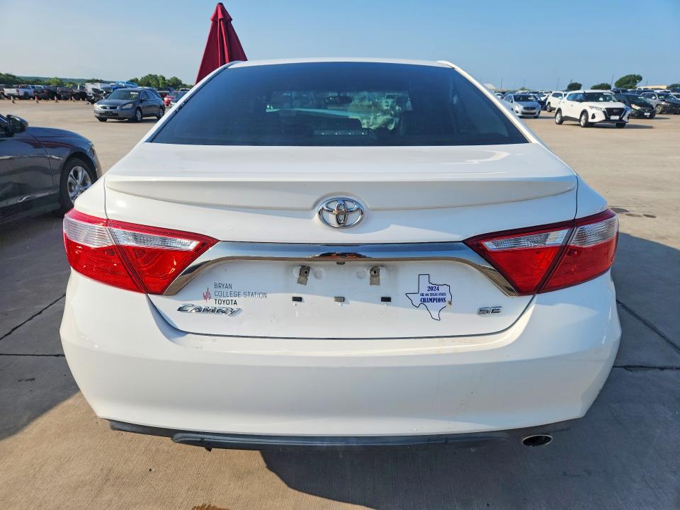 2016 Toyota Camry VIN 4T1BF1FKXGU506648 COPART salvage auction — FRONT END, Tx - Certificate Of Title, sold $1,500 on 2026-07-09 (photo 6)