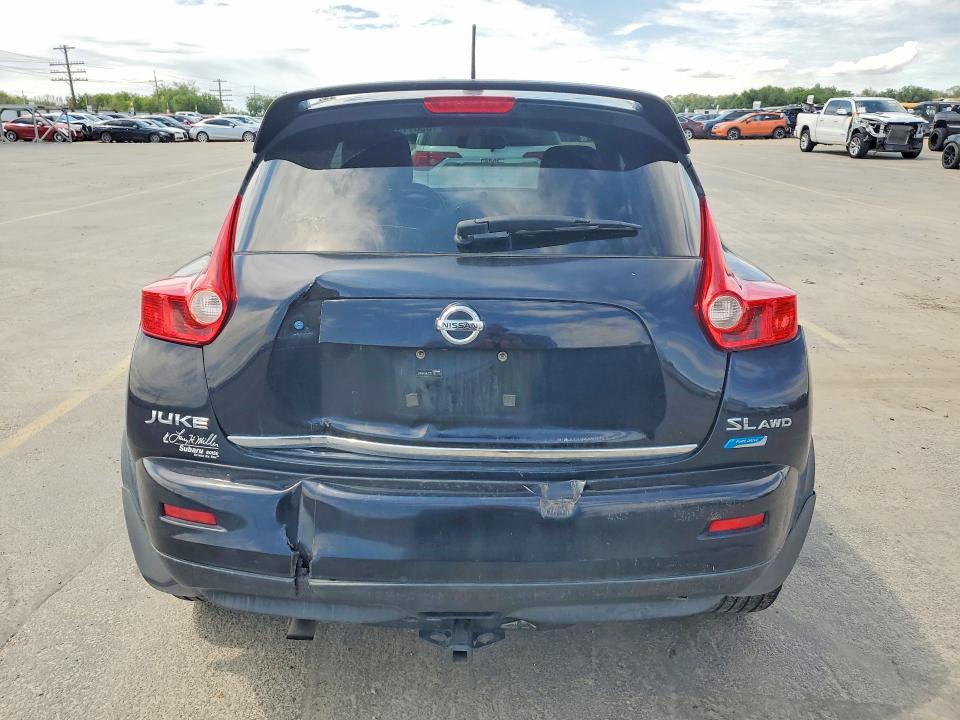 2012 Nissan Juke VIN JN8AF5MV0CT107319 COPART salvage auction — REAR END, Id - Salvage Certificate Of Title, sold $1,000 on 2026-07-16 (photo 6)