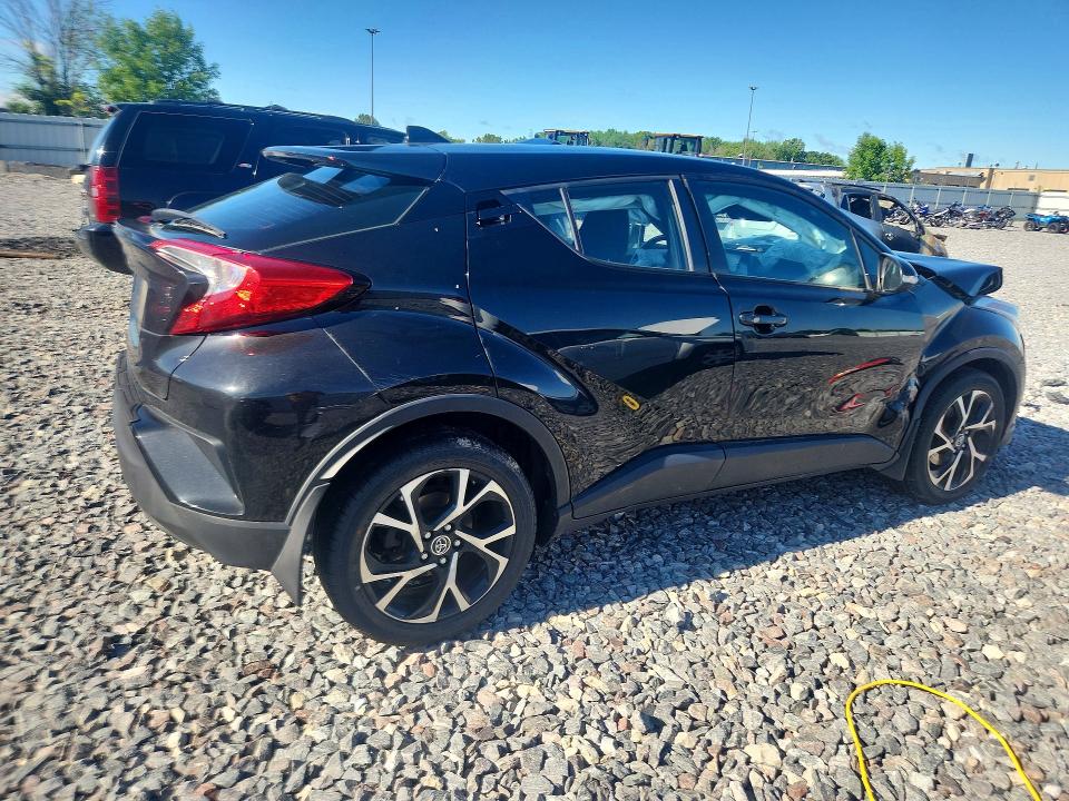2018 Toyota C-hr VIN NMTKHMBX4JR026827 COPART salvage auction — FRONT END, Wi - Junked Vehicle Bill Of Sale, sold $3,800 on 2026-07-06 (photo 3)