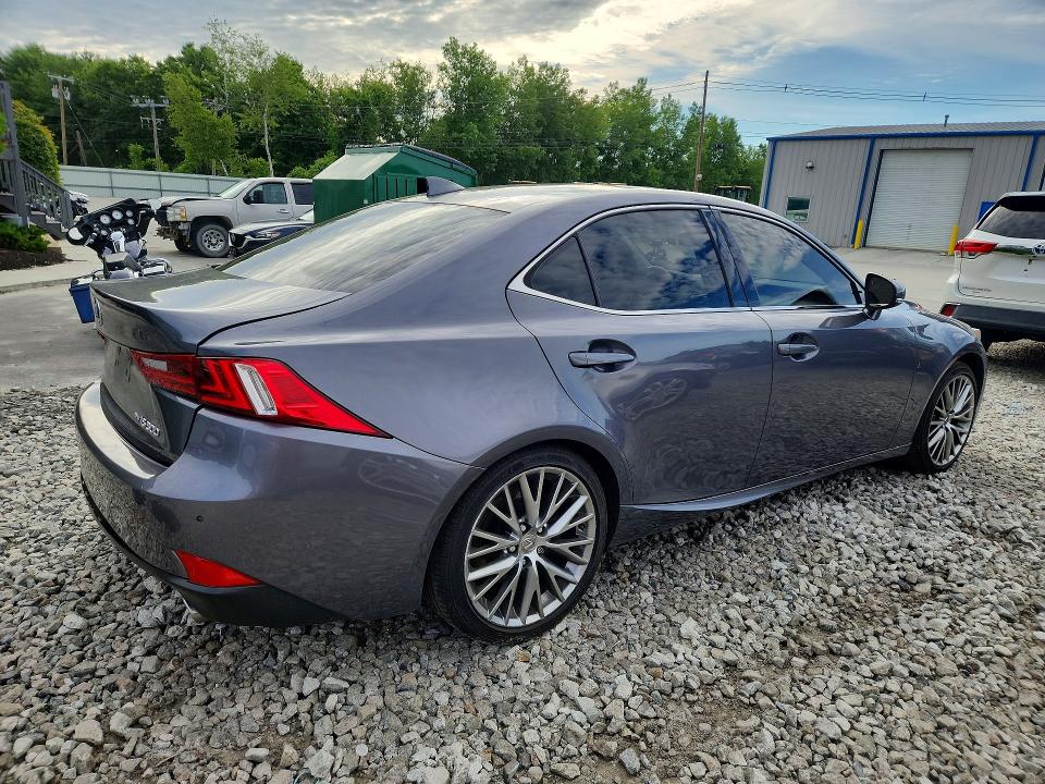 2016 Lexus Is VIN JTHCM1D21G5010986 COPART salvage auction — REAR END, Ma - Cert Of Title-Reconstrctd Coll, sold $2,400 on 2026-07-22 (photo 3)