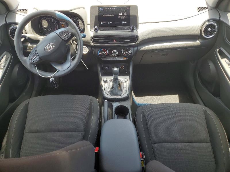 2022 Hyundai Kona VIN KM8K62AB1NU901859 COPART salvage auction — FRONT END, Fl - Cert Of Title Slvg Rebuildable, sold $4,400 on 2026-07-13 (photo 8)