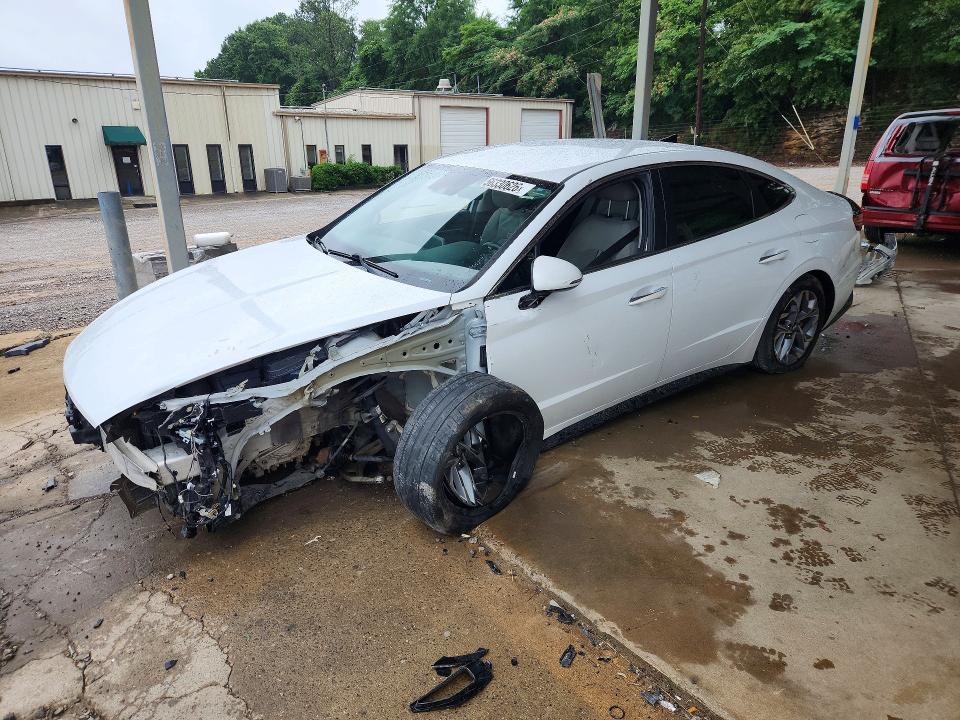 2020 Hyundai Sonata VIN 5NPEF4JAXLH053895 COPART salvage auction — FRONT END, Al - Cert Of Title-Salvage Title, sold $1,150 on 2026-07-14 (photo 1)