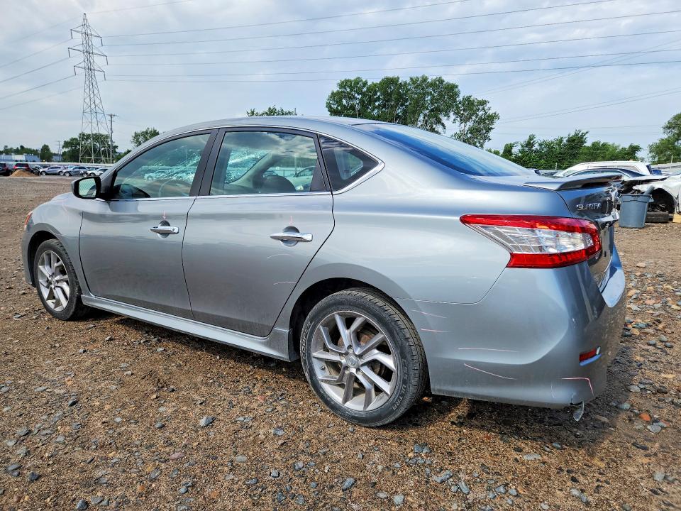 2013 Nissan Sentra VIN 3N1AB7APXDL701787 COPART salvage auction — ROOF, Mn - Cert Of Title-Prior Salvage, sold $1,850 on 2026-07-09 (photo 2)