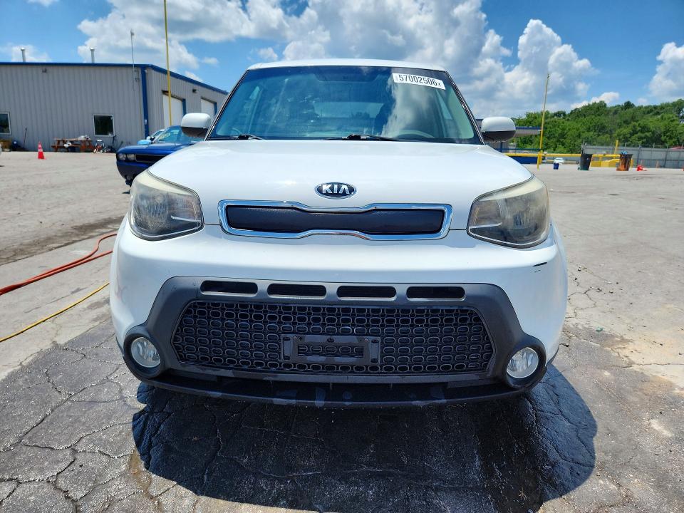 2015 Kia Soul VIN KNDJN2A22F7807007 COPART salvage auction — REAR END, Tn - Salvage Certificate, sold $1,050 on 2026-07-29 (photo 5)