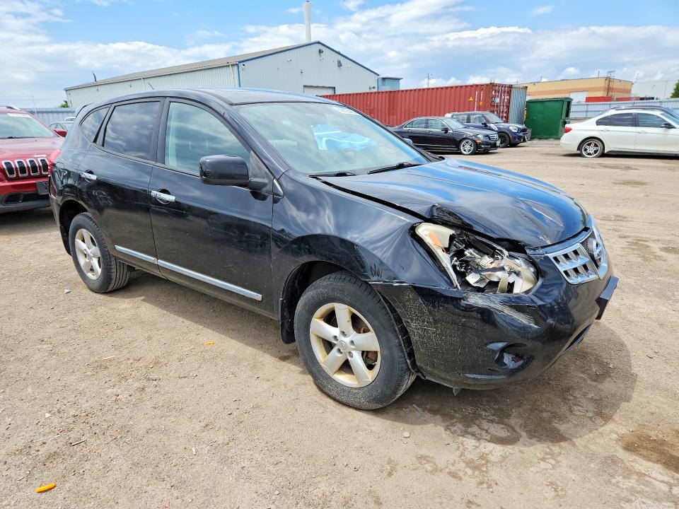 2013 Nissan Rogue sport VIN JN8AS5MTXDW012261 COPART salvage auction — REAR END, On - Permit No Brand - Unfit, sold $400 on 2026-07-07 (photo 4)