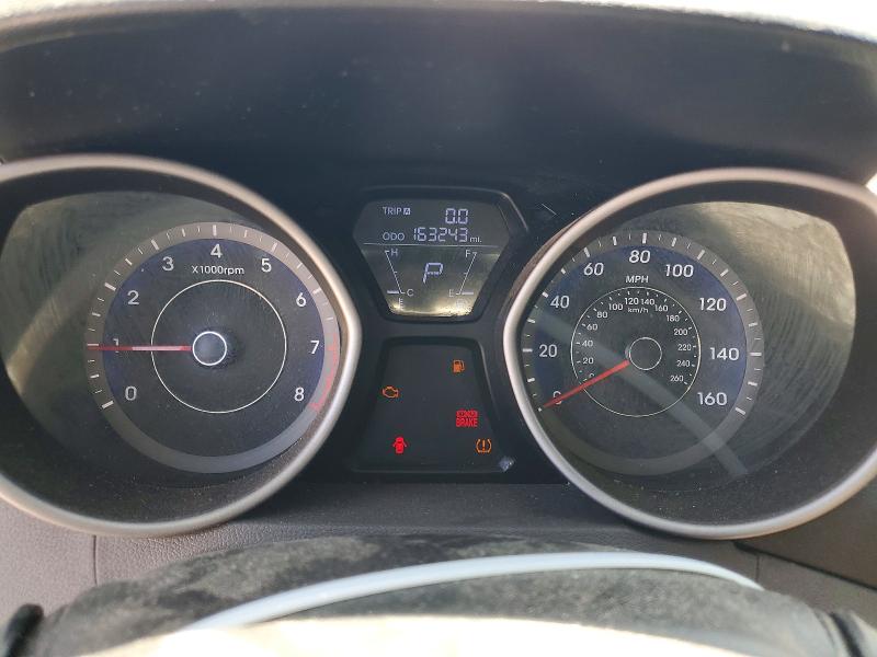 2012 Hyundai Elantra VIN KMHDH4AE7CU282285 COPART salvage auction — MECHANICAL, Nv - Certificate Of Title, sold $125 on 2026-07-08 (photo 9)