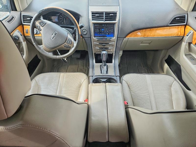 2011 Lincoln Mkx VIN 2LMDJ6JK4BBJ16868 COPART salvage auction — FRONT END, MI - CERTIFICATE OF TITLE, sold $525 on 2026-07-09 (photo 8)