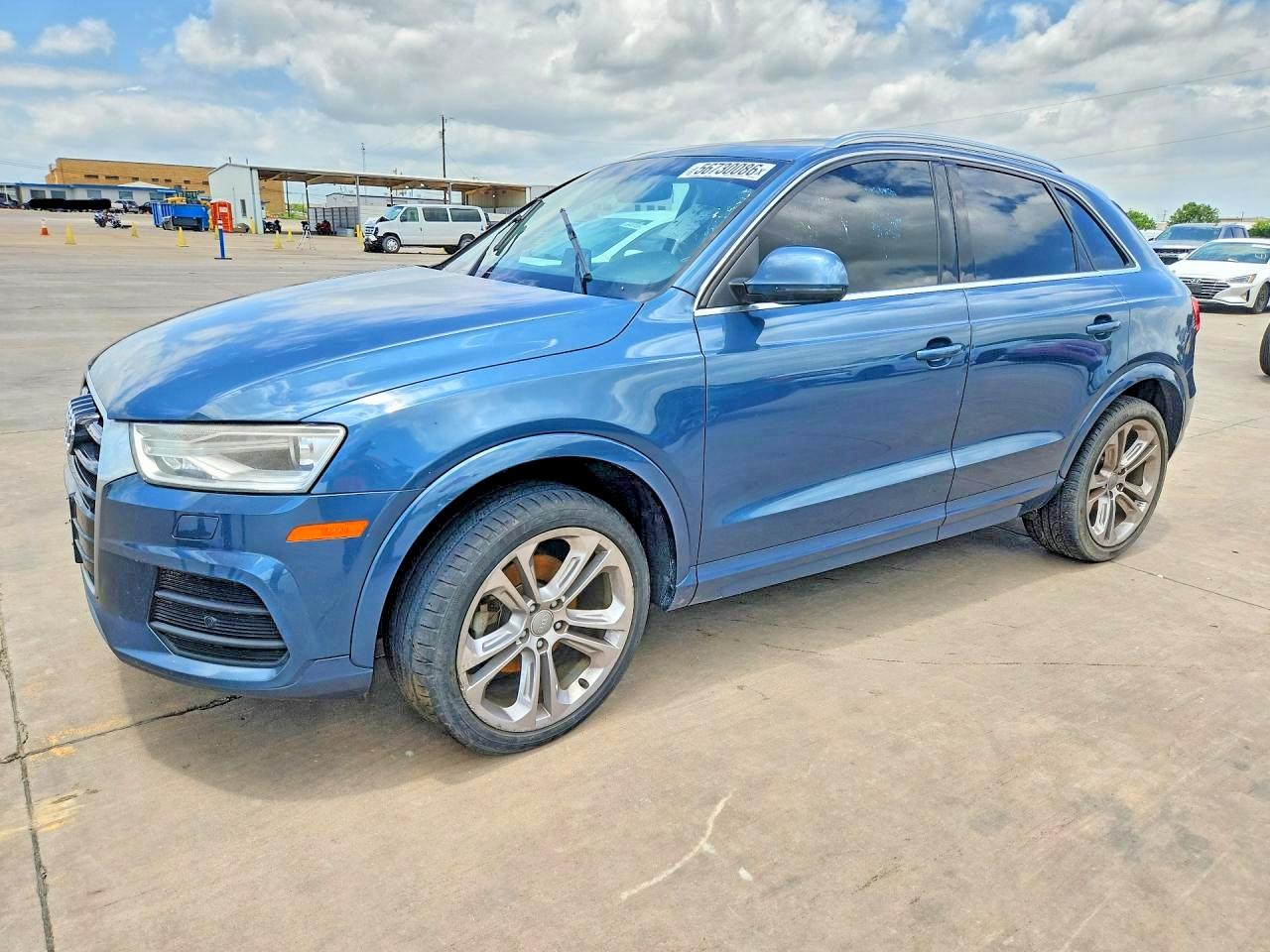 2017 Audi Q3 VIN WA1JCCFSXHR006489 COPART salvage auction — Normal Wear, TX - CERTIFICATE OF TITLE (P), sold $4,100 on 2026-07-08 (photo 1)