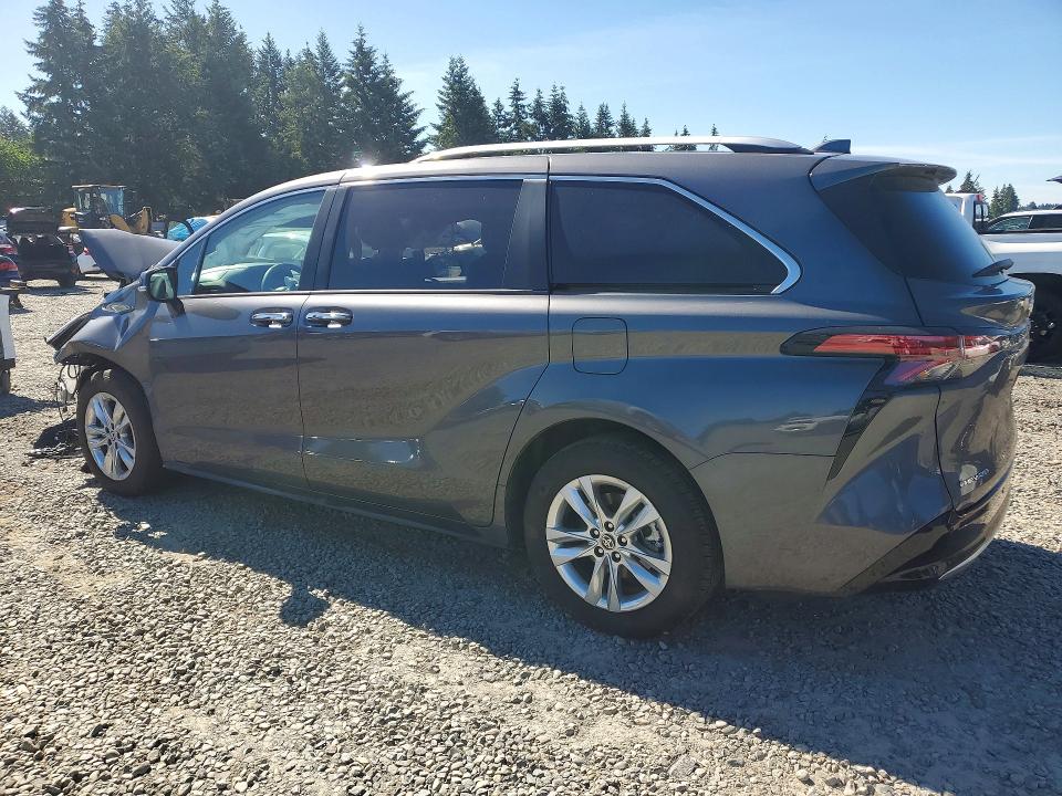 2025 Toyota VIN 5TDZSKFCXSS208479 COPART salvage auction — FRONT END, Wa - Bill Of Sale, sold $15,700 on 2026-07-10 (photo 2)