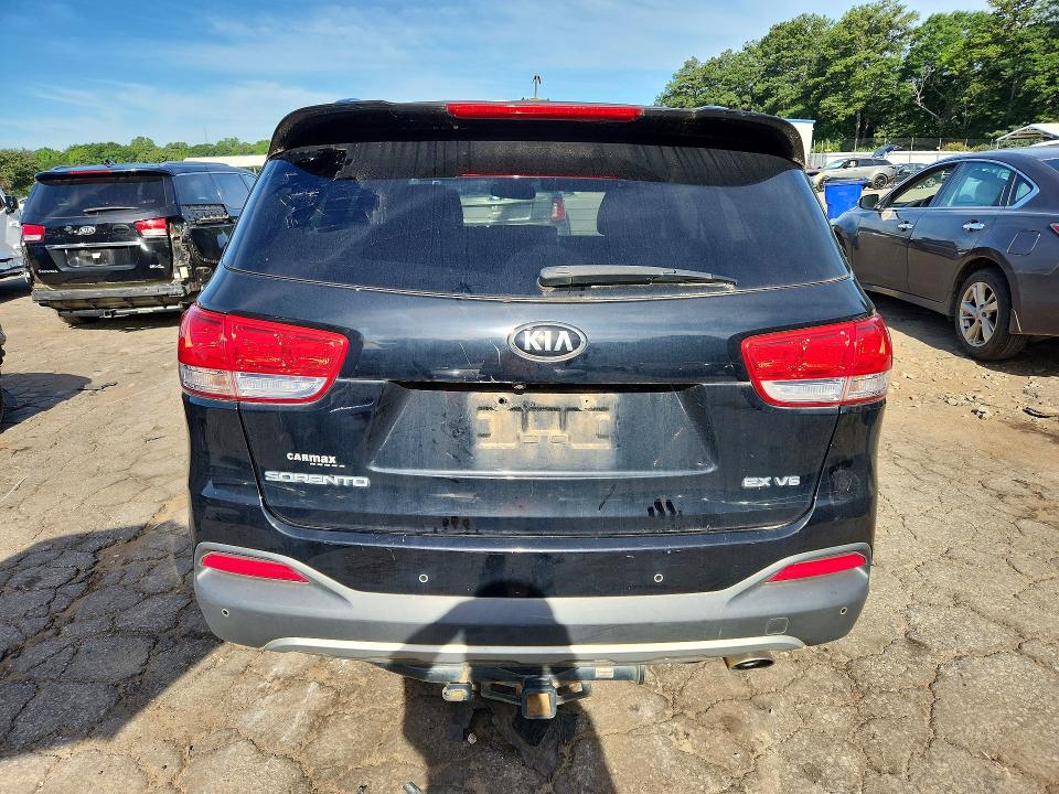 2016 Kia Sorento VIN 5XYPH4A53GG175176 COPART salvage auction — FRONT END, Ga - Certificate Of Title (P), sold $2,350 on 2026-07-09 (photo 6)