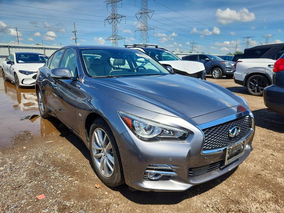 2017 Infiniti VIN JN1EV7AR1HM833276 COPART salvage auction — MECHANICAL, Il - Certificate Of Title, sold $1,550 on 2026-07-09 (photo 4)