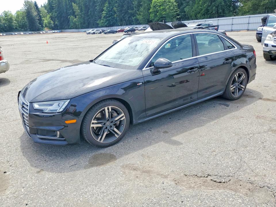 2017 Audi A4 VIN WAUFNAF41HN039090 — COPART salvage auction photo