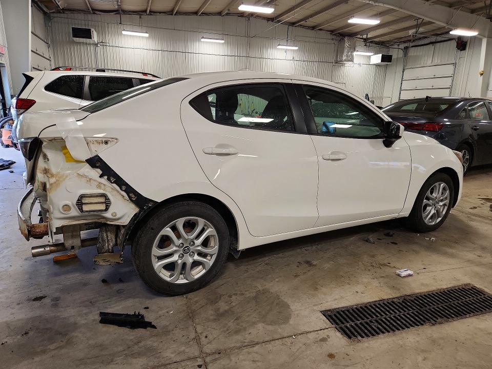 2017 Toyota Yaris VIN 3MYDLBYV8HY180416 COPART salvage auction — REAR END, Mn - Cert Of Title-Prior Salvage, sold $1,900 on 2026-07-02 (photo 3)