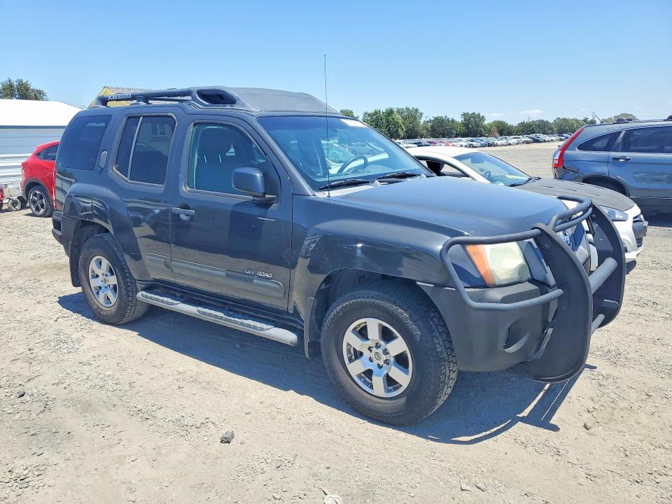 2007 Nissan Xterra VIN 5N1AN08W17C516600 COPART salvage auction — NORMAL WEAR, Ca - Dis/Dlr/Exp Only Clean Title, sold $600 on 2026-07-09 (photo 4)