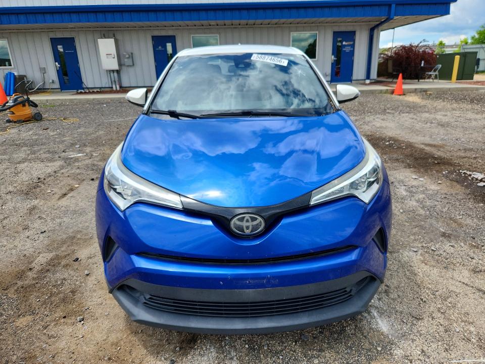 2019 Toyota C-hr VIN JTNKHMBX7K1012531 COPART salvage auction — HAIL, Wi - Junked Vehicle Bill Of Sale, sold $3,400 on 2026-07-07 (photo 5)