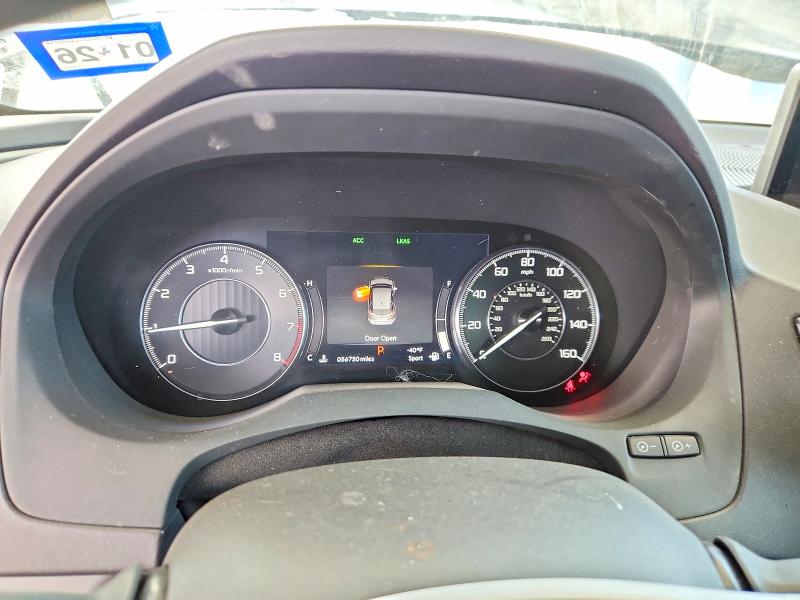 2020 Acura Rdx VIN 5J8TC1H35LL006938 COPART salvage auction — FRONT END, Tx - Salvage Vehicle Title, sold $6,200 on 2026-07-31 (photo 9)