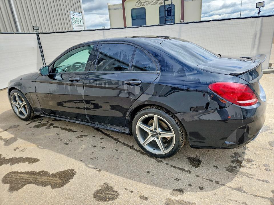 2016 Mercedes-benz C class VIN 55SWF4KBXGU113317 COPART salvage auction — REAR END, On - Bill Of Sale, sold $5,000 on 2026-07-02 (photo 2)