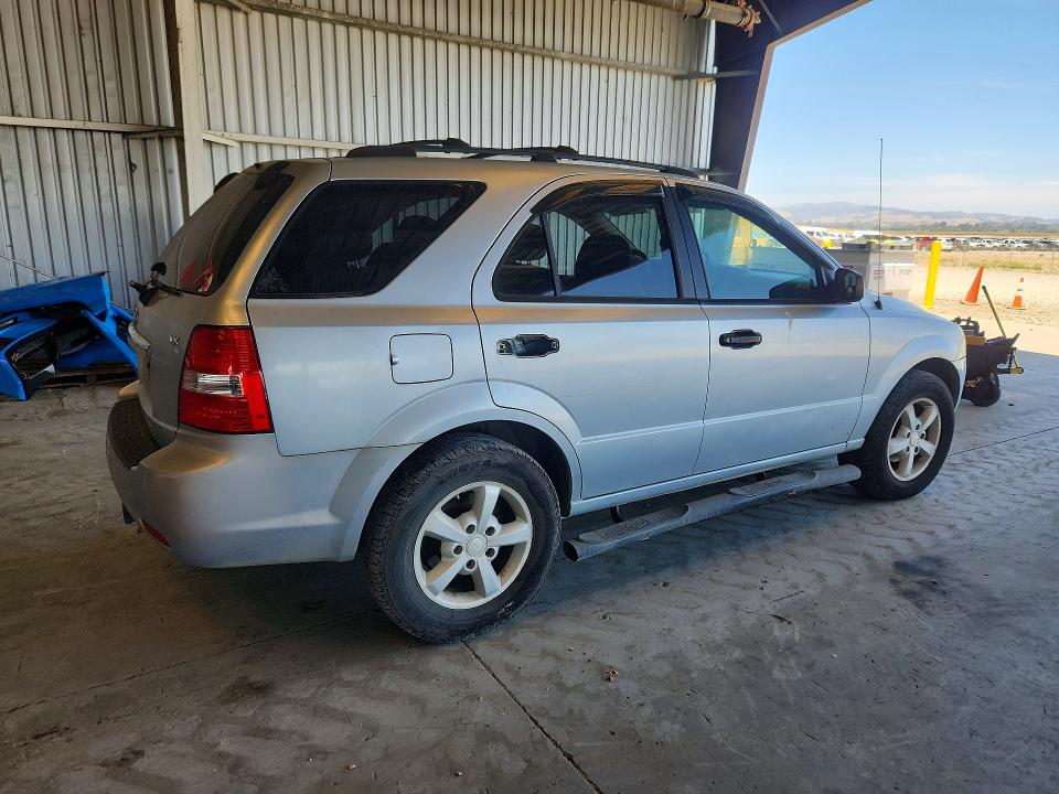 2007 Kia Sorento VIN KNDJC736475671530 COPART salvage auction — REAR END, Ca - Salvage Certificate, sold $175 on 2026-07-16 (photo 3)