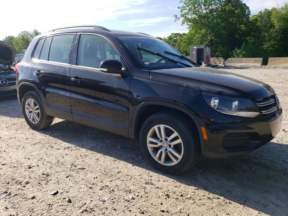 2016 Volkswagen Tiguan VIN WVGBV7AX1GW594647 COPART salvage auction — MECHANICAL, Ma - Certificate Of Title, sold $1,800 on 2026-07-11 (photo 4)