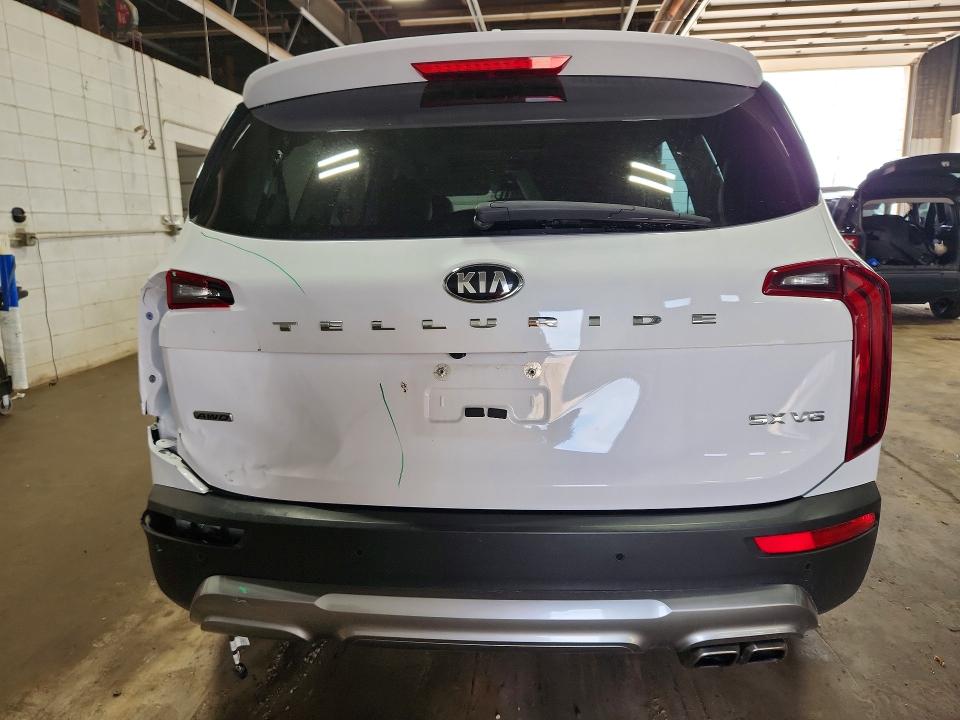 2021 Kia Telluride VIN 5XYP5DHC0MG154455 COPART salvage auction — REAR END, Mn - Cert Of Title-Salvage, sold $6,100 on 2026-07-02 (photo 6)