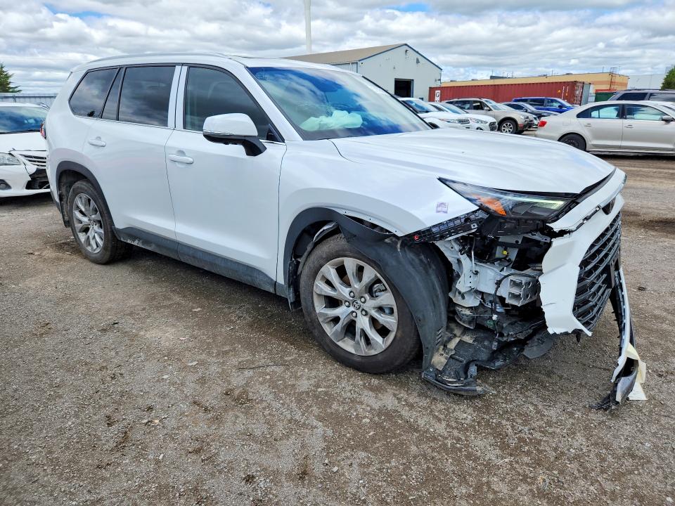 2026 Toyota Highlander VIN 5TDACAB5XTS079477 COPART salvage auction — FRONT END, On - Permit No Brand - Unfit, sold $26,500 on 2026-07-23 (photo 4)