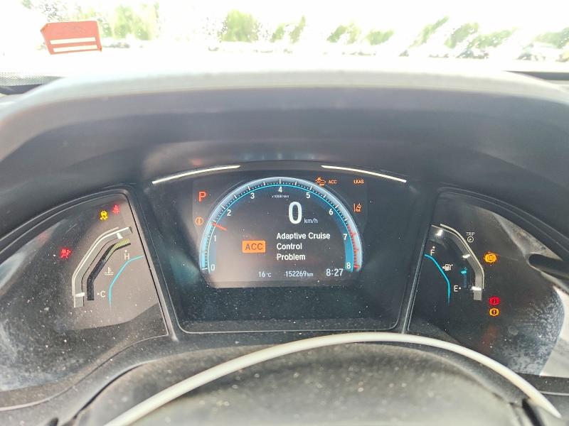 2020 Honda Civic VIN 2HGFC2F57LH022434 COPART salvage auction — FRONT END, On - Permit No Brand - Unfit, sold $3,950 on 2026-07-02 (photo 9)