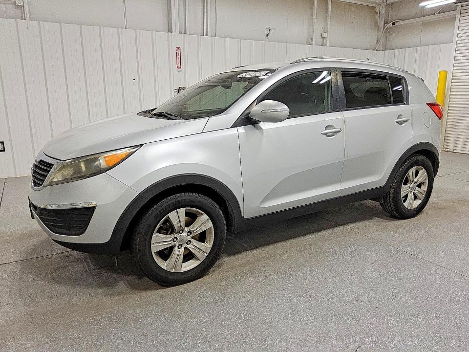 2012 Kia Sportage VIN KNDPB3A23C7247339 COPART salvage auction — NORMAL WEAR, WV - CERTIFICATE OF TITLE, sold $1,300 on 2026-07-16 (photo 1)