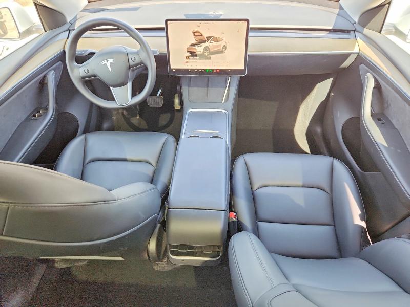 2023 Tesla Model y VIN 7SAYGDEE6PA041741 COPART salvage auction — FRONT END, Il - Salvage Certificate, sold $1,100 on 2026-07-21 (photo 8)