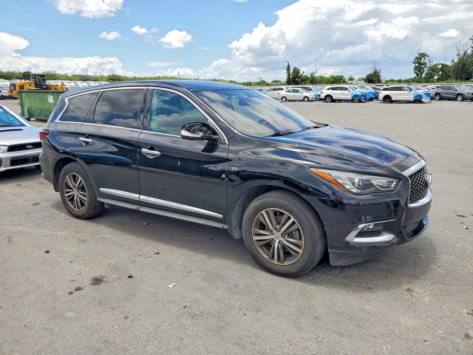 2019 Infiniti Qx60 VIN 5N1DL0MN8KC555886 COPART salvage auction — FRONT END, Fl - Certificate Of Title (P), sold $2,950 on 2026-07-21 (photo 4)
